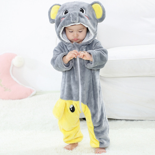 Mameluco De Unicornio De Franela Para Bebés Y Niños Pequeños