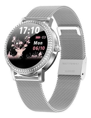 Reloj Inteligente Lw20 Con Tachuelas De Diamante Encantador