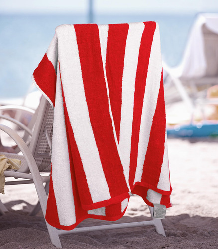Toalla De Playa Utopia Towels Cabana Stripe, 100% Algodón, 7