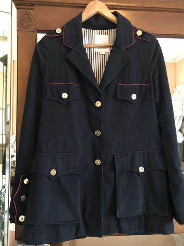 Campera Jazmin Chebar Parka Blazer Talle M T. Uma Ginebra