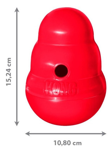 Imagen 2 de 7 de Kong Wobbler Small Perros Juguete Dispensador Alimento