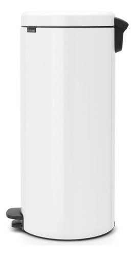 Lixeira New Icon Brabantia Acero 30 Litro Blanca