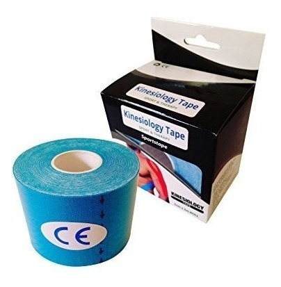 Pack De 10  Cinta Tape Kinesiológica Caja Muscular 5cm/5mts