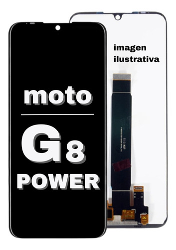 Modulo Pantalla Motorola G8 Power Display S/marco