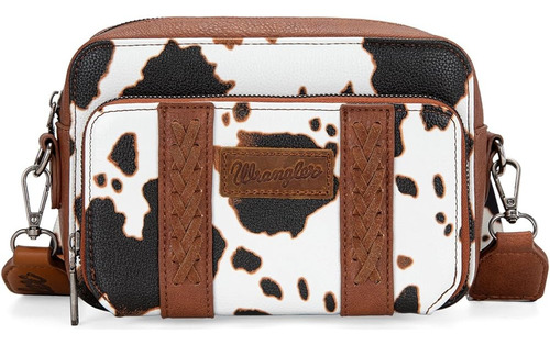 Cartera Deportiva Wrangler Cowgirl A Importada Original Café