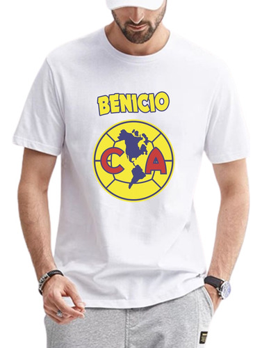 Playera America Aguilas Personalizada Con Tu Nombre