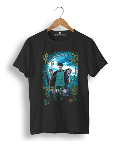 Remera: Harry Potter Caras Celeste Memoestampados