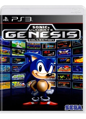 Sonic Ultimate Genesis Collection Mídia Física Ps3 (Usado)