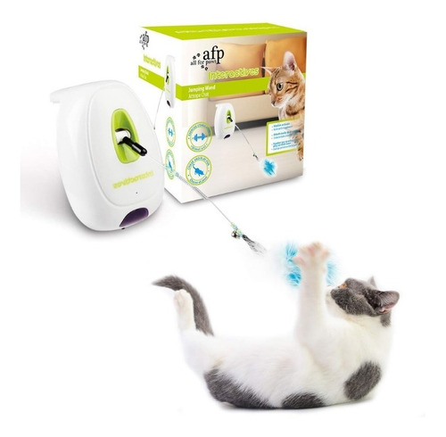 Juguete Para Gatos Interactive Jump Wand Afp 