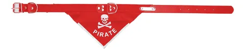 Pet Adujustable Scarf Fashion Skull Head Pattern Dog Collar