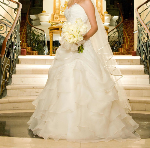 Hermoso Vestido De Novia, Marca N&n (sucursal Polanco) (Usado)