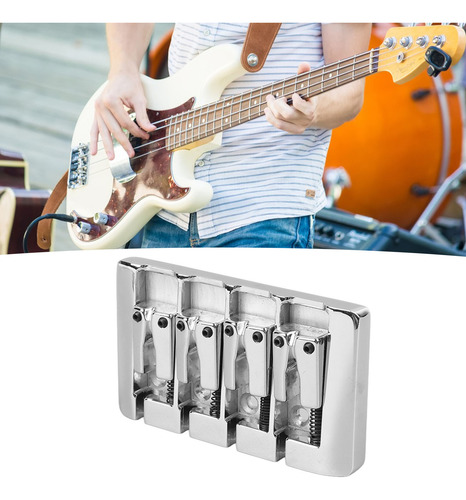 Baixo Elétrico De Metal De Alta Massa Bass Bridge De 4 Corda