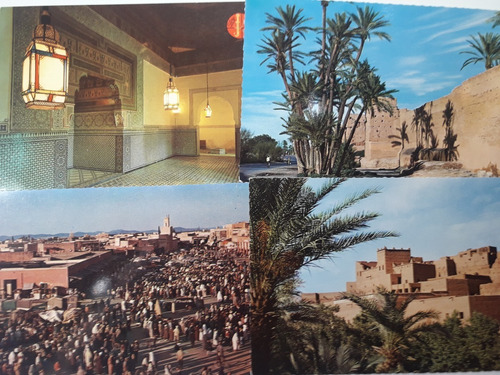 Lote 15 Postales Sin Usar De Marrakech (marruecos)