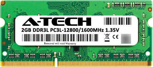 Memoria A-tech Ddr3 2gb Pc3l-12800 1600 Mhz 204-pin Laptop