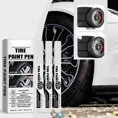 Rotuladores A Base De Aceite Para Neumáticos De Coche, 5 Ml,