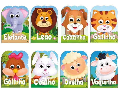 Coleção De Livro Infantil - Olha Quem Sou! - 8 Títulos