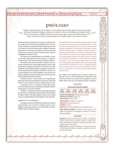El Señor De Los Anillos El Juego De Rol Aventuras Comarca