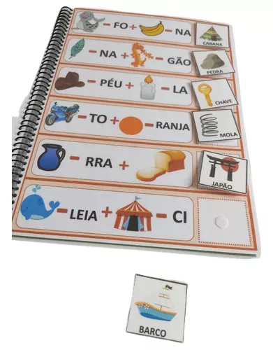 Material Para Alfabetização Dislexia E Crianças De 5 Anos