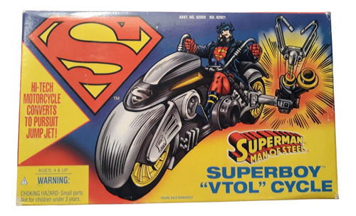 Moto V-tol Cycle Superboy Kenner