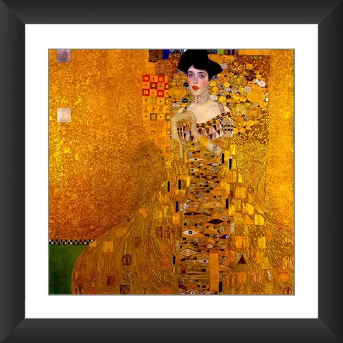 Quadro Gustav Klimt A Dama De Ouro Arte