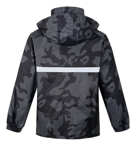 Tx Capa De Chuva Impermeável Para Motocicleta Camuflada