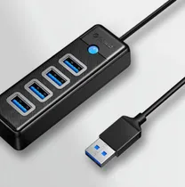 Comprar Hub 4xusb Led Plug And Play 3.0 Otg Portable Pc Ps4 Tv