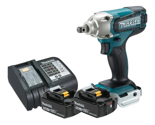 Chave De Impacto Com 2 Baterias 18v 5ah Dtw190 Makita Bivolt