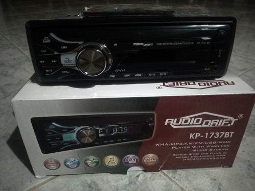 Reproductor Audio Drift Kp-1737bt Un Din Modelo Nuevo Con Bt