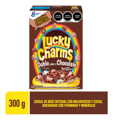 Cereal Lucky Charms Doble Chocolate Con Malvaviscos 300g