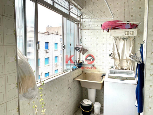 Imagem 5 de 16 de Apartamento Com 3 Dormitórios À Venda, 120 M² Por R$ 800.000,00 - Aparecida - Santos/sp - Ap9708