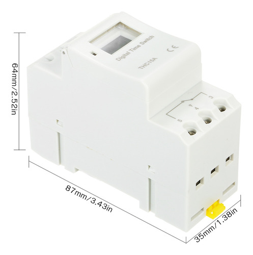 Nuevo Relé De Interruptor De Temporizador Programable De