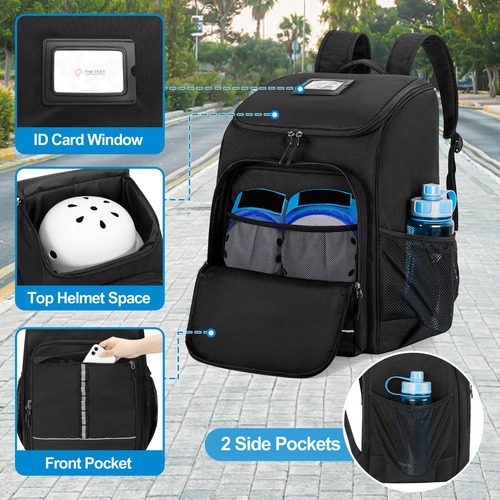 Bolsa Para Patines Goburos, Se Adapta A Zapatos Up To Us Par