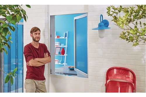 Imagen 2 de 6 de Malla Mosquitera 1.30x1.50mt Comfort Ventana Blanco Tesa