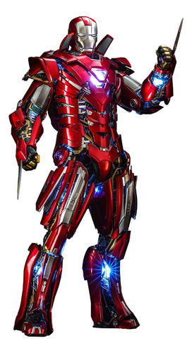Silver Centurion Armor Suit Up Version Iron Man 3 Hot Toys