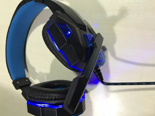 Imagen 1 de 4 de Auricular Gaming Microfono Pc Negro Precio X Mayor