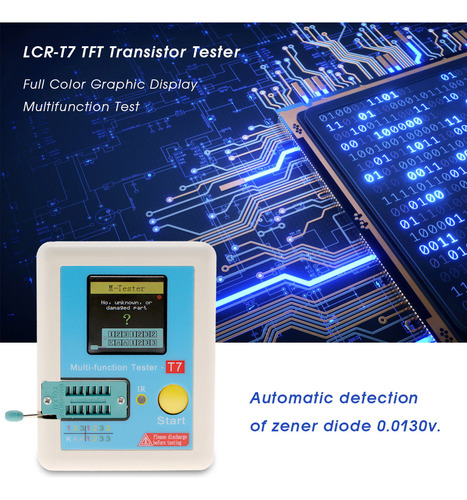 Pantalla Gráfica A Todo Color Del Transistor Tester Tft Test