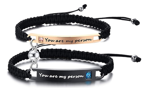 Collar Pulseras Personalizadas A Juego Para Parejas  Pulsera