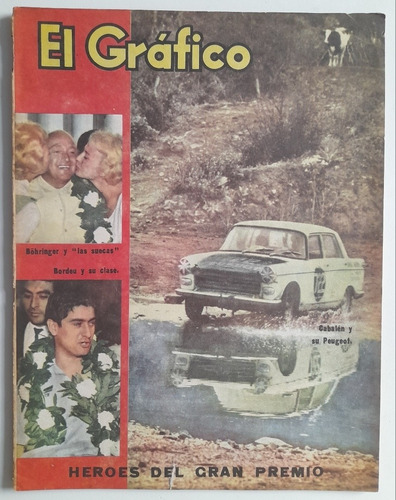 Revista El Grafico 2300 Gp Internacional 1963 River Boca