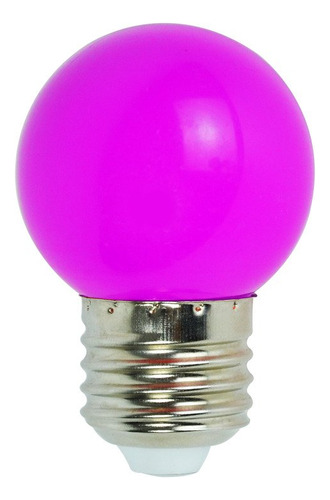 Lampara Gota Led 2w Guirnalda Deco Violeta