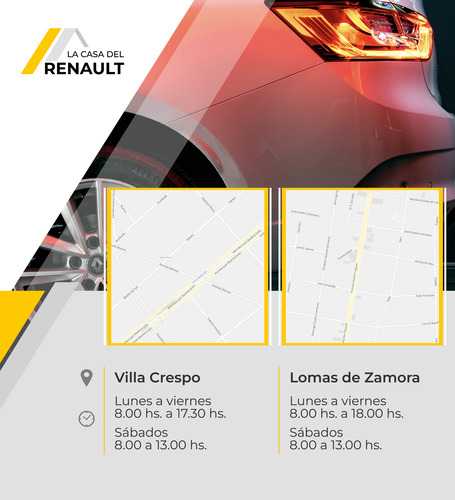 Kit X 2 Equilibrador Porton Trasero Renault Sandero Stepway