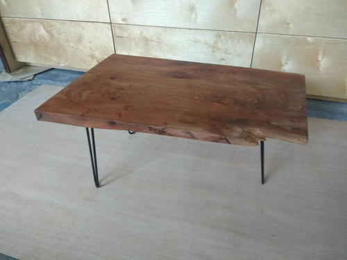 Mesa De Centro Madera Recuperada Cerezo