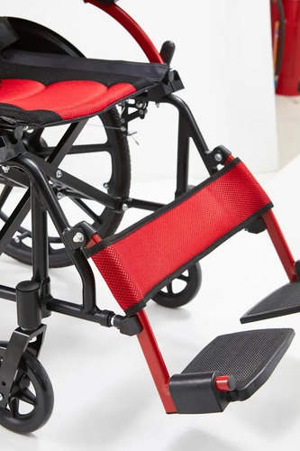Silla De Ruedas Aluminio 100% Plegable. Ruedas Más Pequeñas