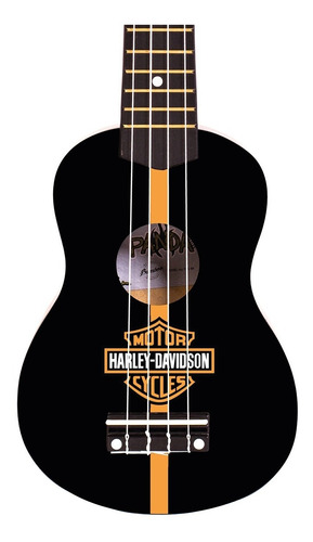 Ukelele Soprano Jake Diseño Harley Davidson P + Funda + Púa