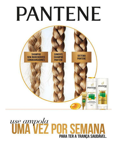 Shampoo 350ml + Condicionador 175ml Pantene Restauração