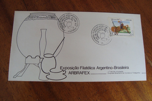 Envelope 1º Dia / Exposiçao Filatelica Argentino Brasileira
