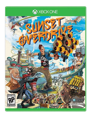  Video Juego Sunset Overdrive Fisico Xbox One Juego Insomnes