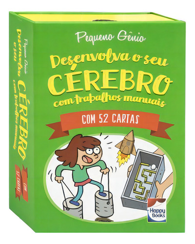 Pequeno Gênio: Desenvolva O Seu Cérebro, De Ediciones, Susaeta. Editora Happy Books, Capa Dura, Edição 1 Em Português, 2023