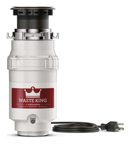 Eliminador De Basura Waste King L-111 Con Cable De Alimentac