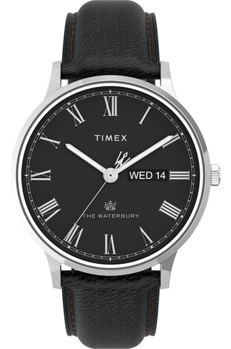 Reloj De Cuarzo Timex Waterbury Classic Day-date Para Hombre