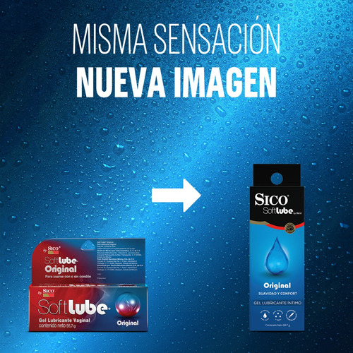 Sico® Softlube Original, Lubricante Íntimo En Gel De 56.7g Original